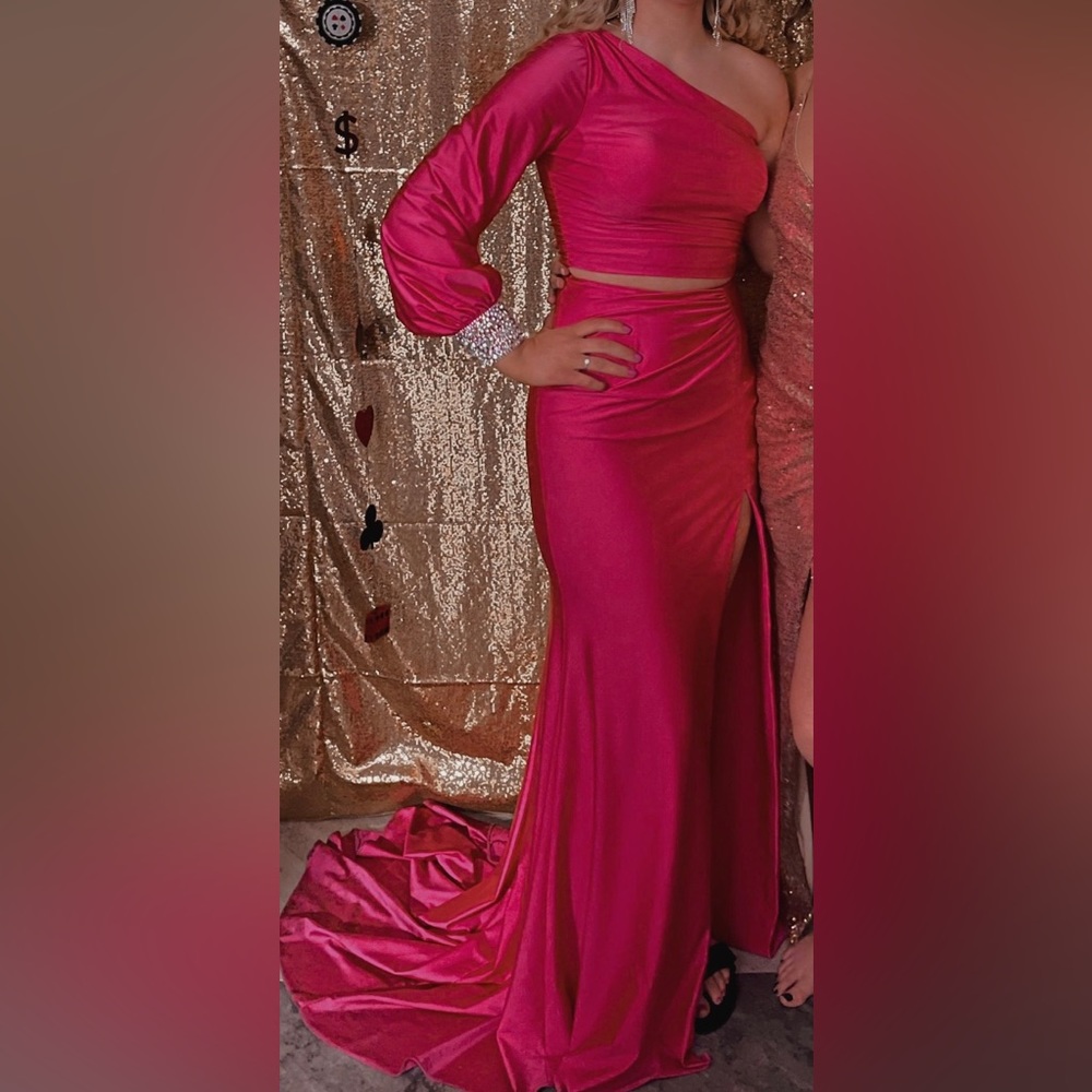 Sherri Hill pink gown